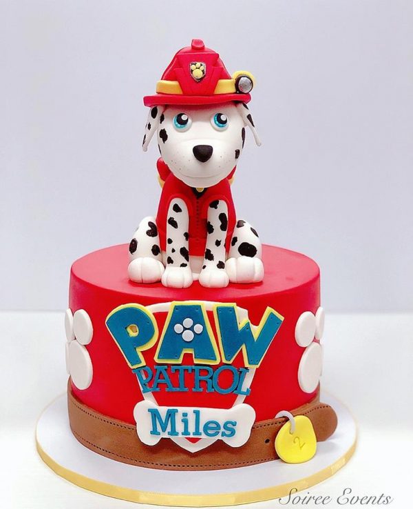 Marshall Paw Patrol Cake Soiree