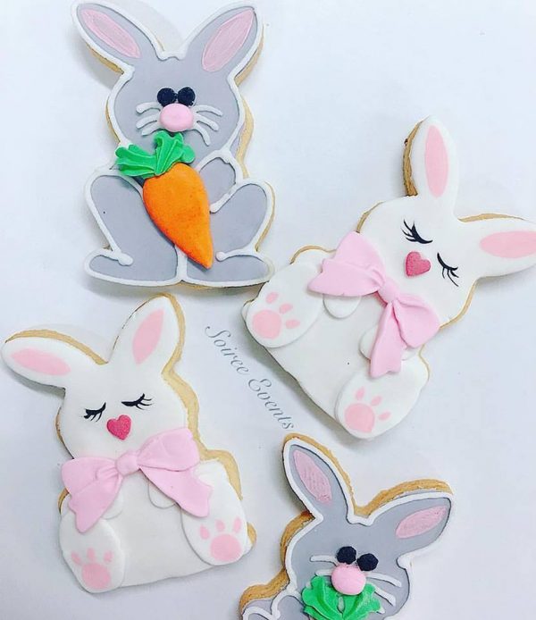 Easter Bunny Cookies Soiree 3256