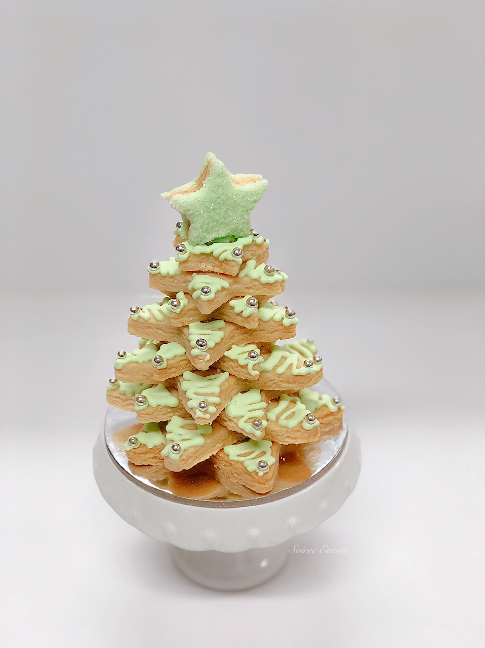 Christmas Tree Cookie Stacks - Image 3